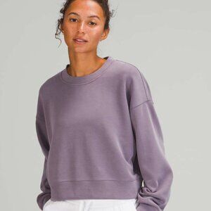 Lululemon Softstreme Perfectly Oversized Cropped Crew
